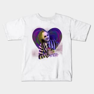 Beetlejuice Corazón Kids T-Shirt